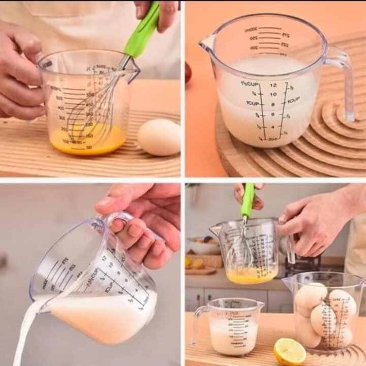 Measuring plastic cup