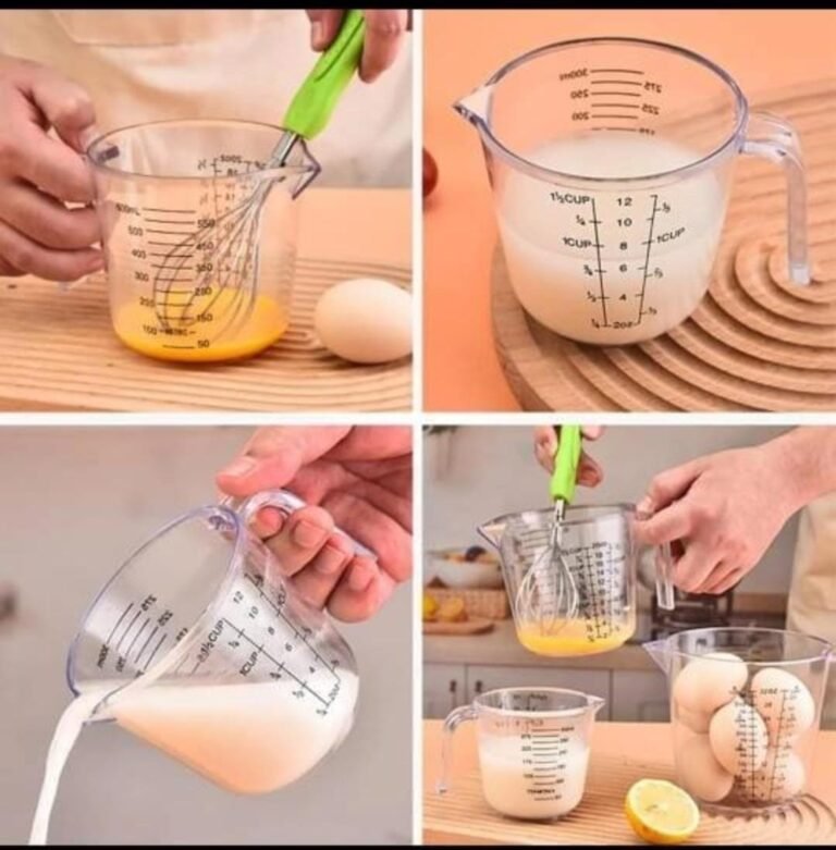 Measuring plastic cup