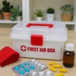 Emergency Storage Cabinet – Heavy Duty Plastic First Aid Medicine Box Organizer
