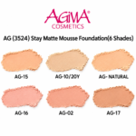 Aqua Color Line Stay Matte Mousse Foundation