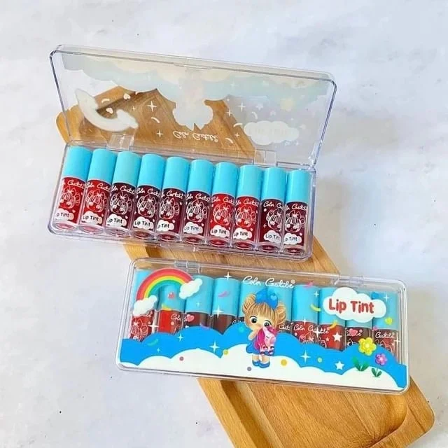 10 Pcs Color Castle Lip & Cheek Tint