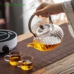 Heat Resistant Japanese Style Glass Teapot