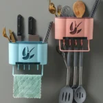Multipurpose Wall Mounted Kitchen Rack