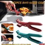 Multi-Purpose Anti-Scald Bowl Holder Clip for Kitchen