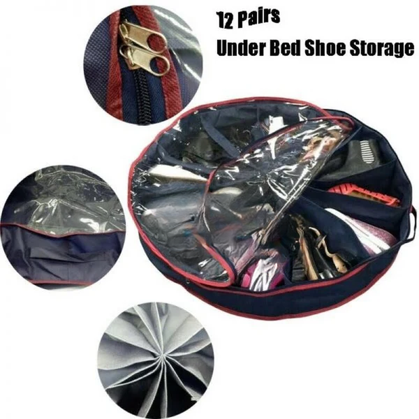 Under Bed Shoe Organizer (Shoe Go Round)