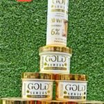 5 pcs gold facial kit  + polish 120 ml