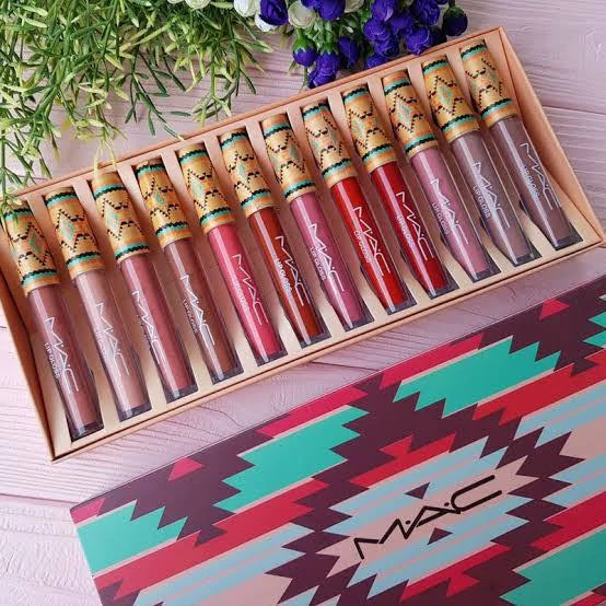 Mac 12 Pcs Lip Gloss