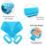 Silicone Bath Scrubbing Belt