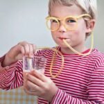 Creative Glasses Straw Flexible