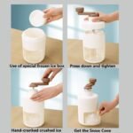 Portable Ice Crusher and Shaved Ice Machine