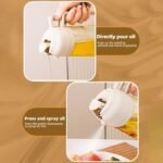 2 In 1 Glass Oil Spray Dispenser 470 ML