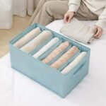 Wardrobe Foldable Storage Box-Blue