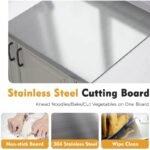 Stainless-Steel Cutting Board Medium