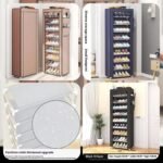 10Layer Wardrobe Style Shoe Rack – (Box Packing 🇨🇳) Random Colours