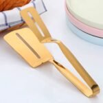 1PCS Golden Stainless Steel  Tong