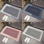 Nonslip Anti Absorbent Bathroom Mat Square