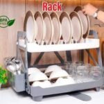 Multipurpose Plastic Mix Kitchen Plate Stand & Rack