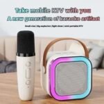 K12 Wireless Audio Microphone Bluetooth Speaker Portable Stereo