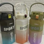 1200ml Fantasy Sports Water Bottle, 1L Gradient Outdoor Fitness Sports