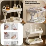 2LSelf-adhesive Wall-Mounted Character Shelf 