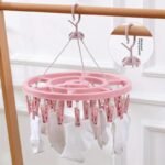 Plastic Baby Clothes Hanger Round Shape