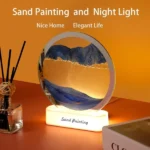 3D Moving Sand Art Lamp