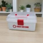 Emergency Storage Cabinet – Heavy Duty Plastic First Aid Medicine Box Organizer