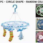 Plastic Baby Clothes Hanger Round Shape