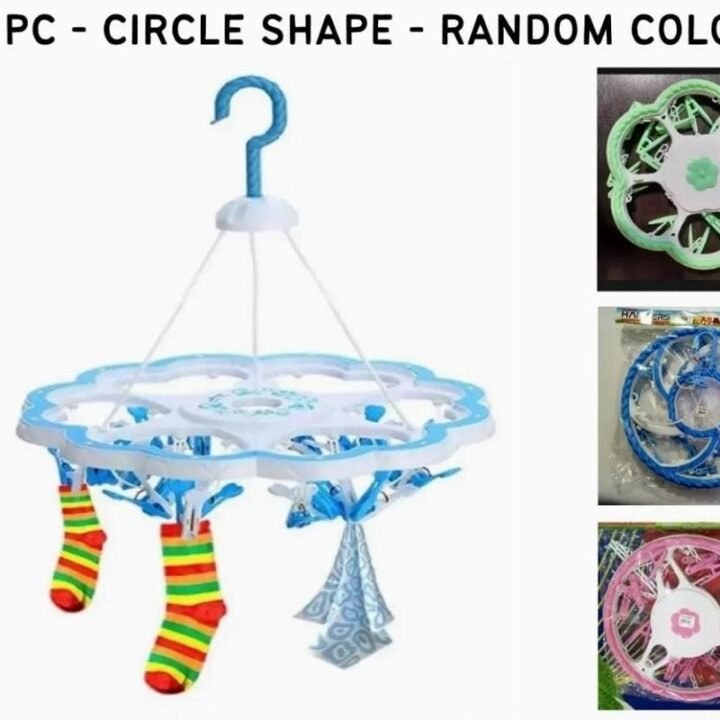 Plastic Baby Clothes Hanger Round Shape