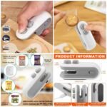 2in1 Portable Sealing Machine Rechargable r