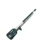Stainless Steel With Silicone Three Line Food Clip For Fried Steak Tong