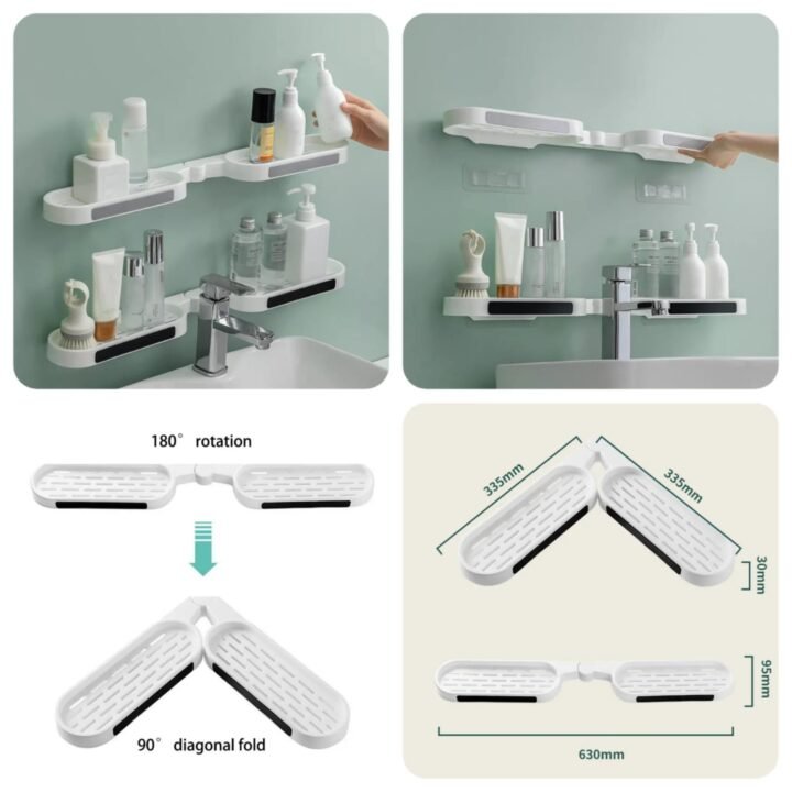 Wall-Mounted Revolving Rack  (Premium Quality)