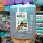 New Arrival  Capto Multipurpose storage Jar  Large size  Capacity : (2800ML)  – Each🌟☑️💫  Random Colours💫💫
