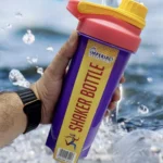 Portable Protein Powder Shaker Bottle