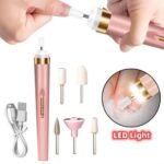 Manicure Pedicure Kit, Electric Nail File Set, Cordless Electric Nail Drill Machine.