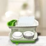 Kitchen Master Plate Stand Double Layer Dish Drainer