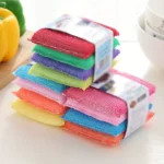 4pcs Double Sided Dishwashing Sponge