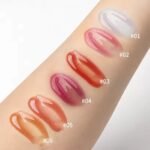 Huxia Beauty Crystal Clear Soft And Moisturizing Lip Oil 6pcs Lip Gloss Set
