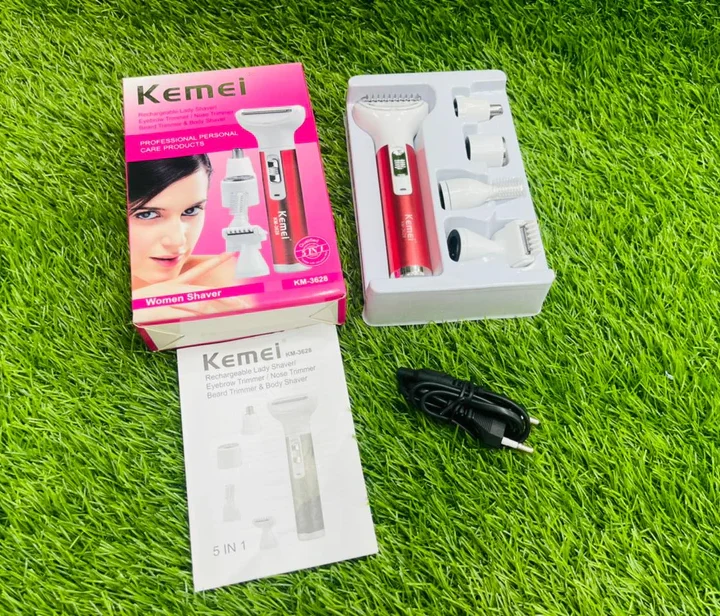 KEMEI HAIR EPILATOR 5IN1 3628
