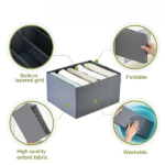 6 Parts Non-Woven clothes Organizer (Pack Of 2)