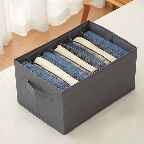 6 Parts Non-Woven clothes Organizer (Pack Of 2)