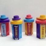 Portable Protein Powder Shaker Bottle