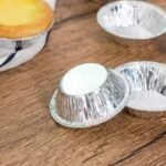 50pcs Disposable Aluminium Foil Round Cake Mold