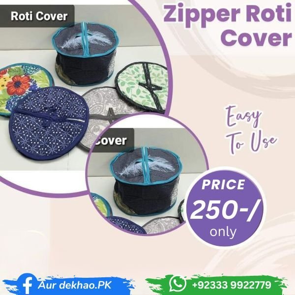 ZIPPER ROTI COVER