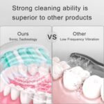 Electric Toothbrush  Toothbrush Heads, Ultra Whitening, Battery Operated Portable Oral Care