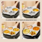 Nonstick Four Portion Frying Pan