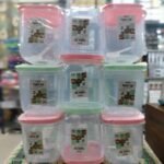 New Arrival  Capto Multipurpose storage Jar  (Pack of 3)  (Small Size)  Capacity : (825ML)   3 Pcs set🌟☑️💫  Random Colours💫💫