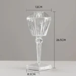 Crystal Rose Diamond Table Lamp