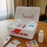 Emergency Storage Cabinet – Heavy Duty Plastic First Aid Medicine Box Organizer