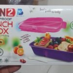 Multi Purpose Plastic FUN 2 Lunch Box With One Spoon